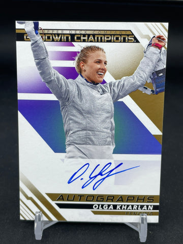 2022 UPPER DECK GOODWIN CHAMPIONS - O. KHARLAN - #A-OK - AUTOGRAPH