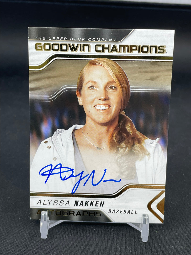 2023 UPPER DECK GOODWIN CHAMPIONS - A. NAKKEN -