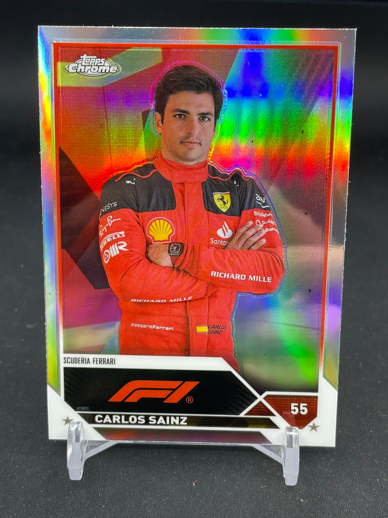 2023 TOPPS CHROME - REFRACTOR - SINGLES - SELECT YOUR PLAYER