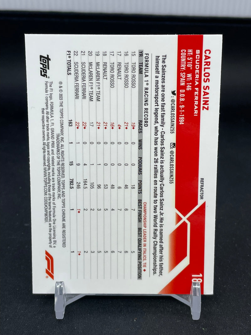 2023 TOPPS CHROME - REFRACTOR - SINGLES - SELECT YOUR PLAYER