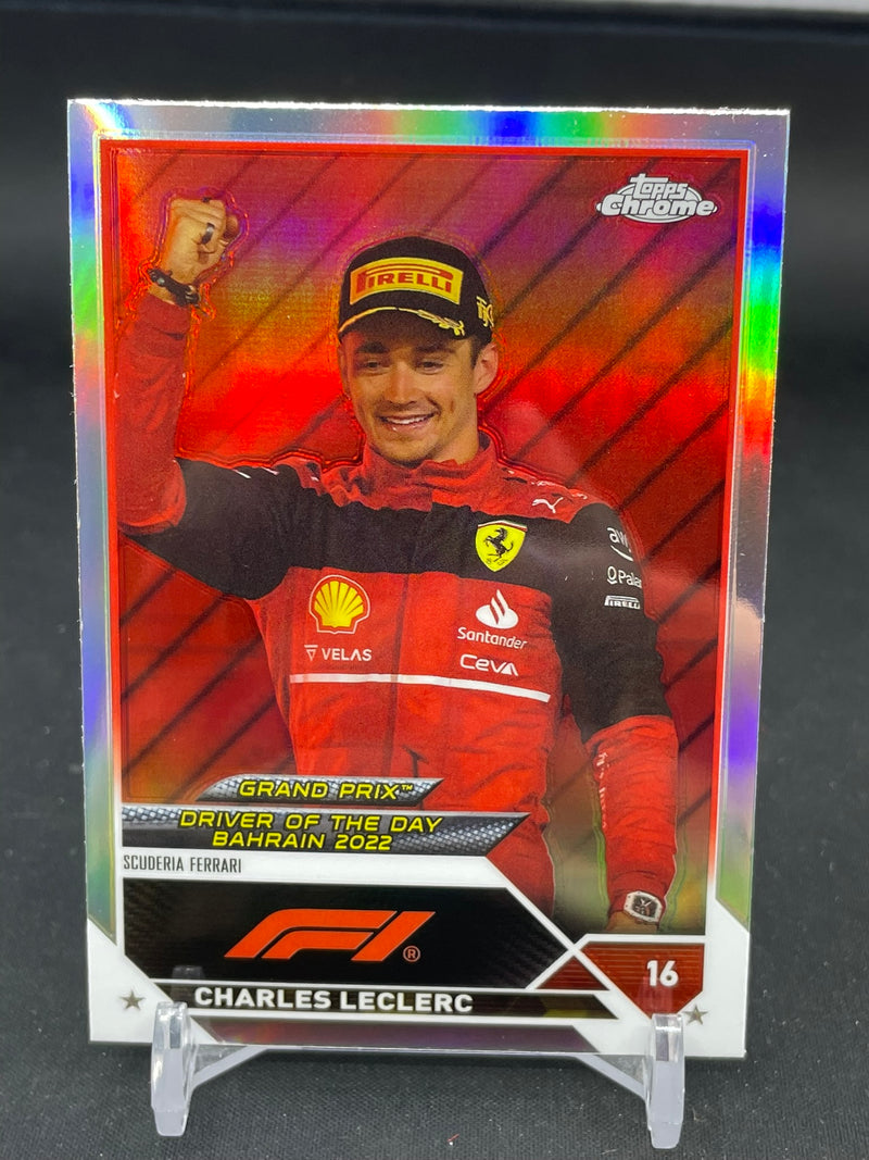 2023 TOPPS CHROME - REFRACTOR - SINGLES - SELECT YOUR PLAYER