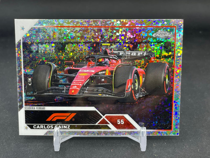 2023 TOPPS CHROME F1 - MINI DIAMOND REFRACTOR - C. SAINZ - #20 - #'D/299