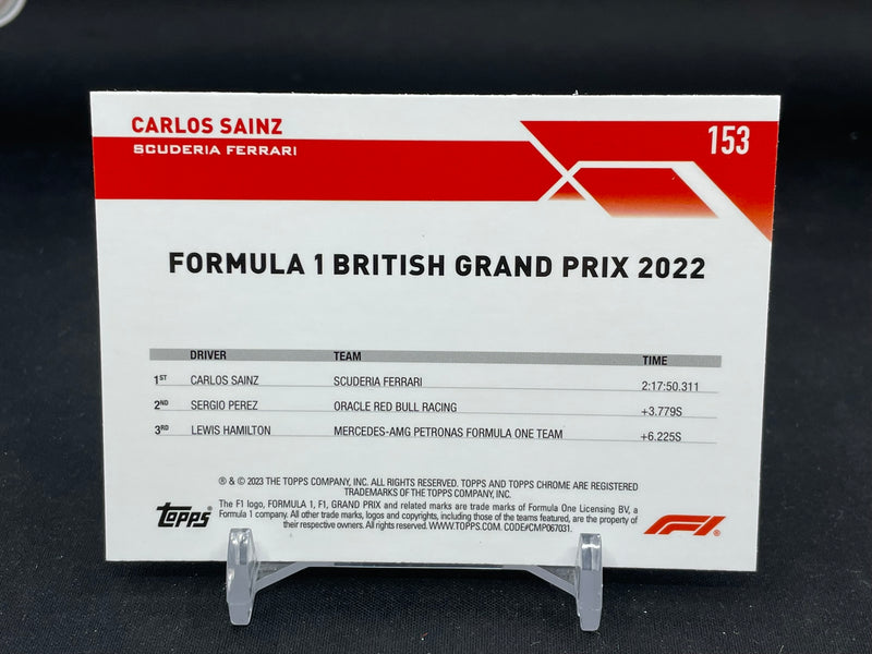 2023 TOPPS CHROME F1 - CHECKER FLAG X-FRACTOR - SINGLES - SELECT YOUR PLAYERS