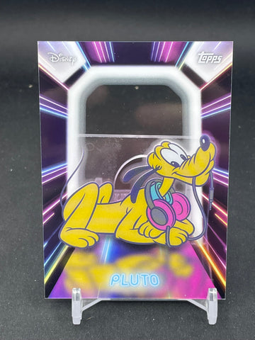 2026 TOPPS DISNEY NEON - ILLUMINATED NEON LIGHTS - PLUTO - #NPL