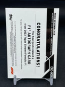 2023 TOPPS CHROME F1 - GREEN REFRACTOR - M. SCHUMACHER - #CAC-MS - #'D/99 - AUTOGRAPH