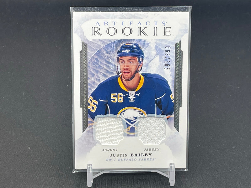 2016 UPPER DECK ARTIFACTS - ROOKIE - J. BAILEY - #172 - #'D/399 - DUAL RELIC - RC
