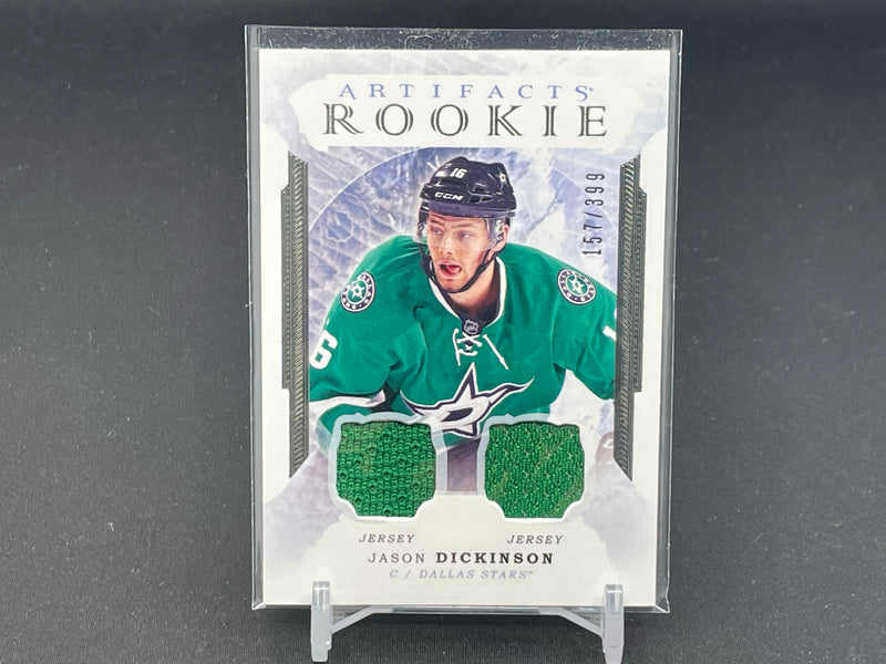 2016 UPPER DECK ARTIFACTS - ROOKIE - J. DICKINSON - #178 - #'D/399 - DUAL RELIC - RC