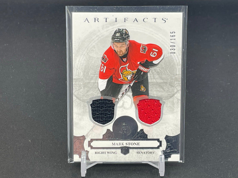 2017 UPPER DECK ARTIFACTS - M. STONE - #31 - #'D/165 - DUAL RELIC