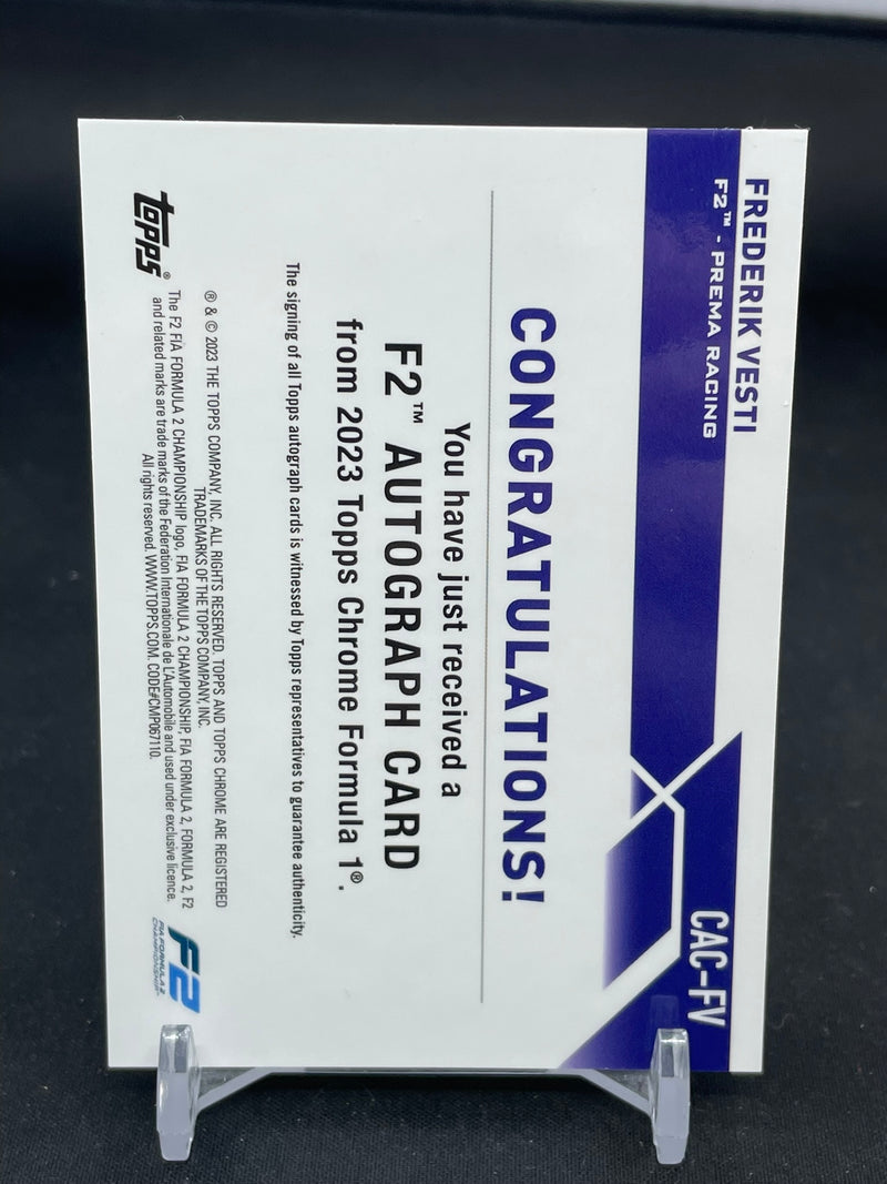 2023 TOPPS CHROME F1 - F. VESTI -