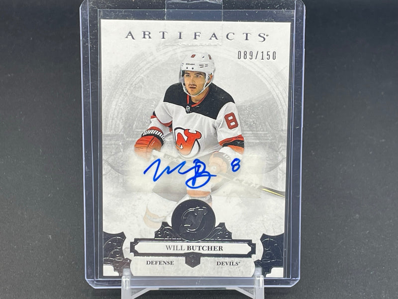 2017 UPPER DECK ARTIFACTS - ROOKIE - W. BUTCHER - #V - #'D/150 - AUTOGRAPH - RC