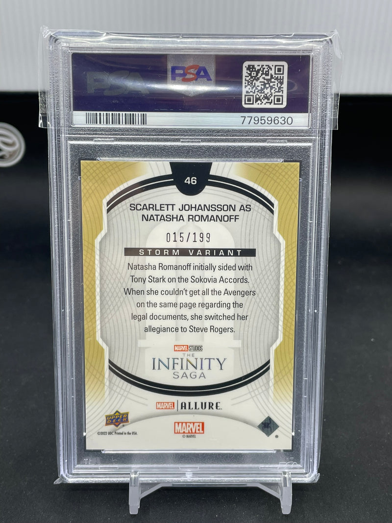 2022 UPPER DECK MARVEL ALLURE - STORM - NATASHA ROMANOFF -