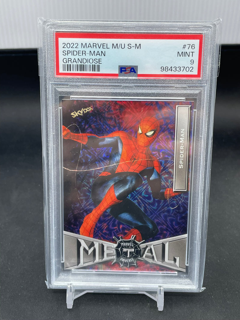 2022 UPPER DECK METAL UNIVERSE SKYBOX - GRANDIOSE - SPIDER-MAN -