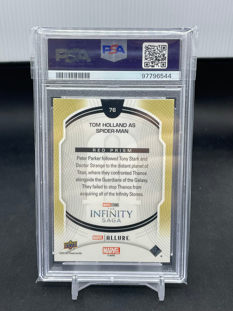 2022 UPPER DECK MARVEL ALLURE - RED PRISM - SPIDER-MAN -