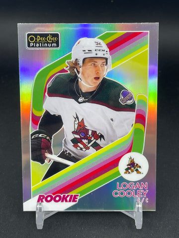 2023 UPPER DECK O-PEE-CHEE PLATINUM - RAINBOW - RETRO MARQUEE ROOKIES - L. COOLEY - #92 - RC