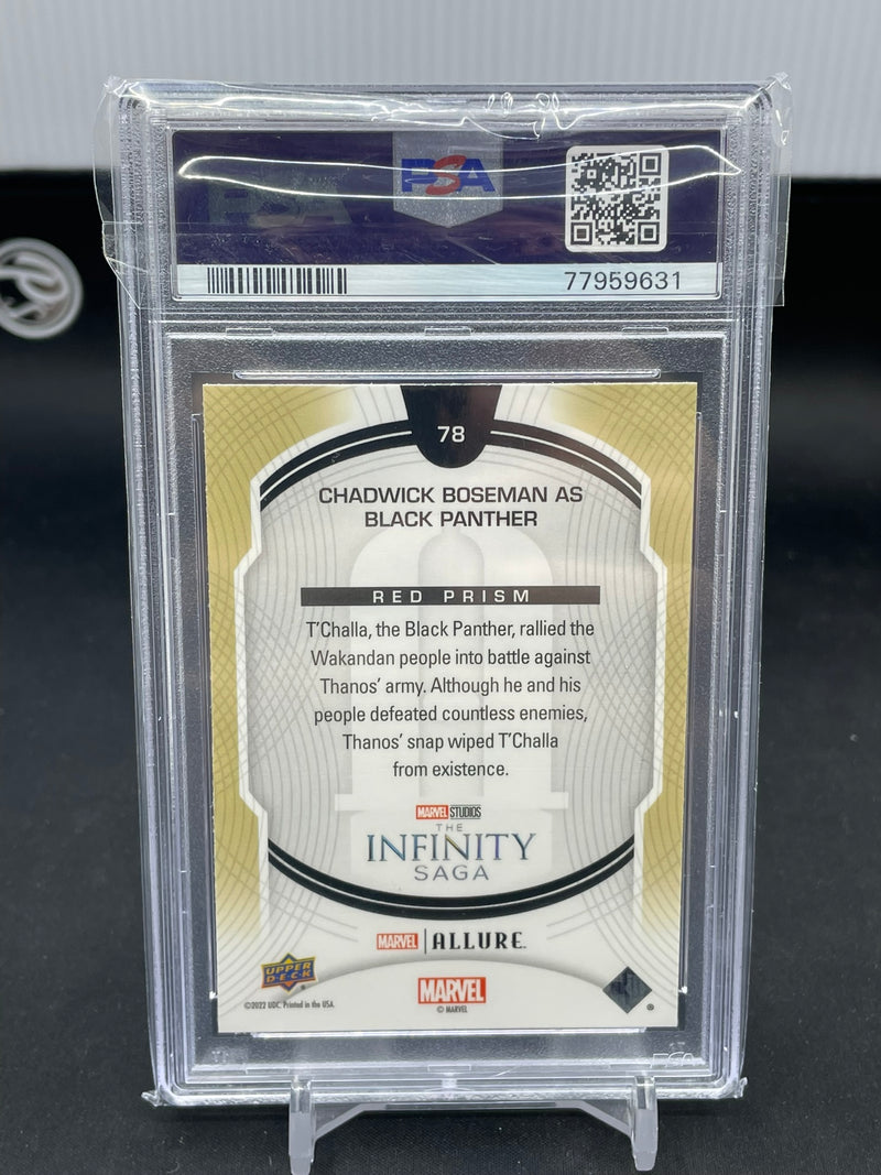 2022 UPPER DECK MARVEL ALLURE - RED PRISM - BLACK PANTHER -
