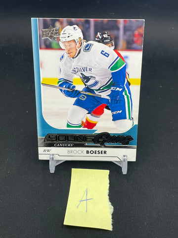 2017 UPPER DECK SERIES ONE - YOUNG GUNS - B. BOESER - #247 - RC