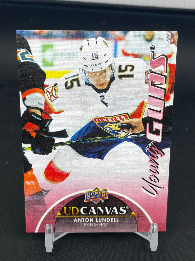 2021 UPPER DECK SERIES TWO - UD CANVAS - YOUNG GUNS - A. LUNDELL -
