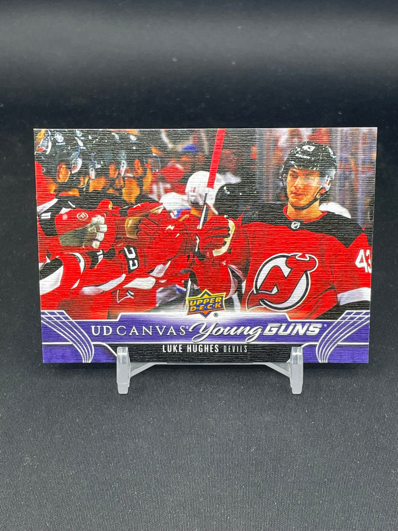 2023 UPPER DECK SERIES TWO - UD CANVAS - YOUNG GUNS - L. HUGHES -