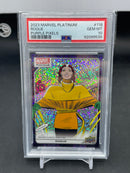 2023 UPPER DECK MARVEL PLATINUM - PURPLE PIXELS - ROGUE - #118 - #'D/35 - PSA 10