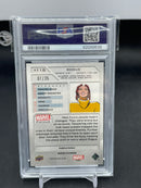 2023 UPPER DECK MARVEL PLATINUM - PURPLE PIXELS - ROGUE - #118 - #'D/35 - PSA 10