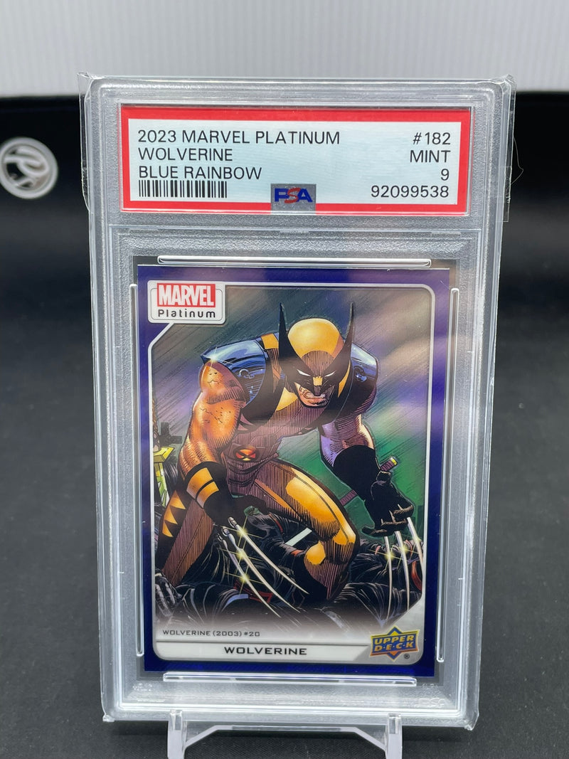 2023 UPPER DECK MARVEL PLATINUM - BLUE RAINBOW - WOLVERINE -
