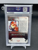 2024 UPPER DECK RENDITIONS SPIDER-MAN - HOBGOBLIN ORANGE - IRON MAN - #78 - #'D/299 - PSA 10