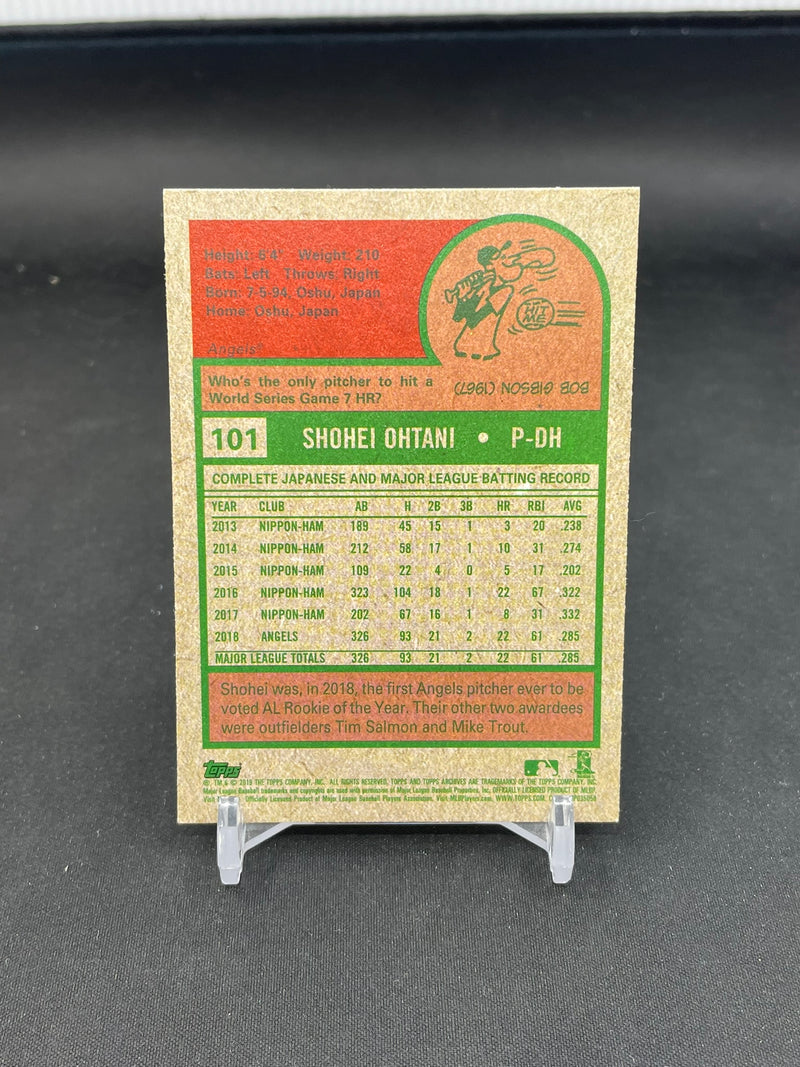 2019 TOPPS HERITAGE - S. OHTANI -