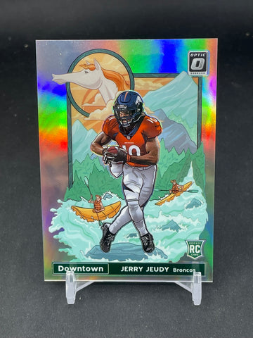 2020 PANINI DONRUSS OPTIC - PRIZM - DOWNTOWN - J. JEUDY - #DT-37 - RC