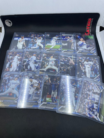 2024 TOPPS NOW - WORLD SERIES LA DODGERS SET - 15 CARDS - #WS1-WS15