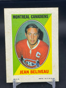 1970 TOPPS STICKER STAMP - J. BELIVEAU
