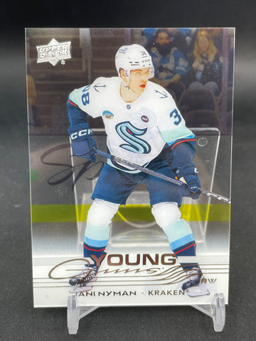 2025 UPPER DECK SERIES ONE - CLEAR CUT - YOUNG GUNS - J. NYMAN - #209 - RC