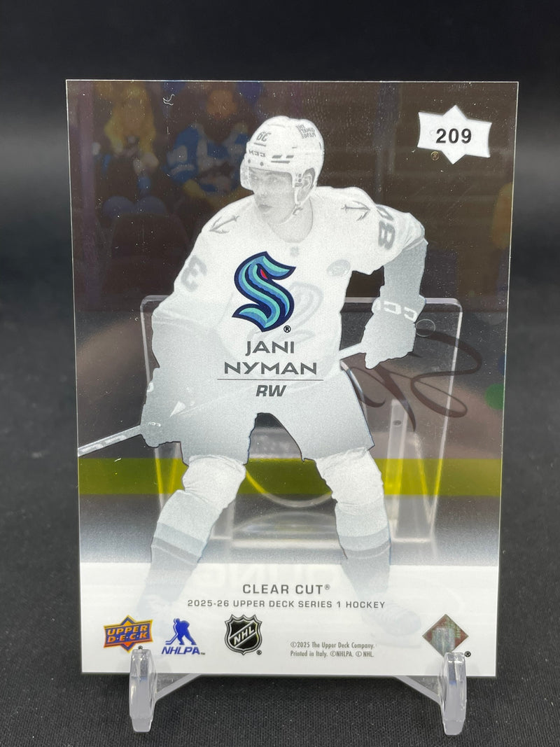 2025 UPPER DECK SERIES ONE - CLEAR CUT - YOUNG GUNS - J. NYMAN -