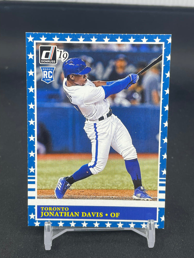 2019 PANINI DONRUSS - INDEPENDANCE DAY - J. DAVIS -