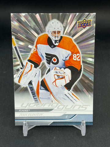 2024 UPPER DECK SERIES ONE - OUTBURST - YOUNG GUNS - I. FEDOTOV - #220 - RC
