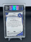 2024 TOPPS BOWMAN'S BEST - BLUE X-FRACTOR - A. NIMMALA - #TP-29 - #'D/150 - AC 10
