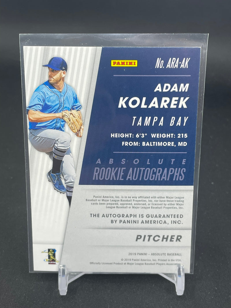 2019 PANINI ABSOLUTE - ROOKIE AUTOGRAPHS - A. KOLAREK -