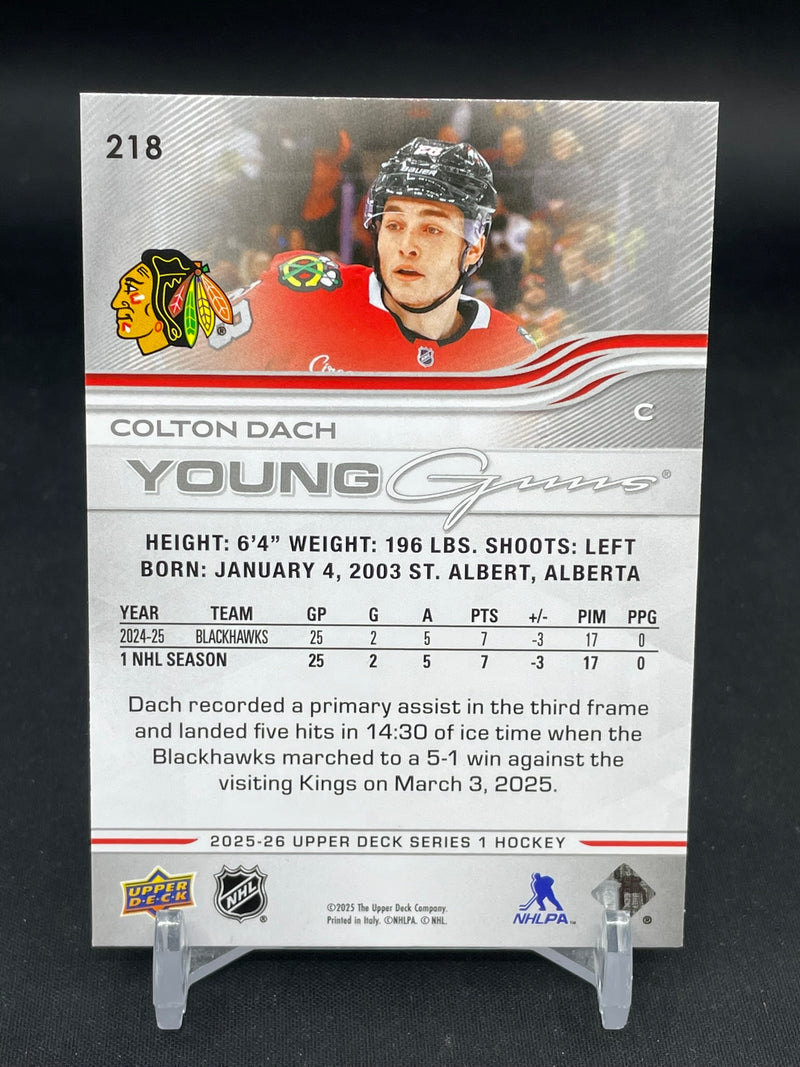 2025 UPPER DECK SERIES ONE - YOUNG GUNS - C. ZACH -