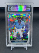 2023 TOPPS BOWMAN CHROME - ATOMIC REFRACTOR - 1ST BOWMAN - J. CAMINERO -