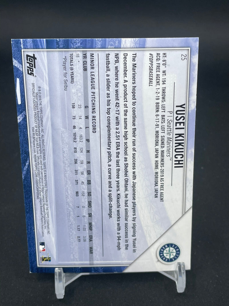 2019 TOPPS INTERNATIONAL CARD DAY - Y. KIKUCHI -