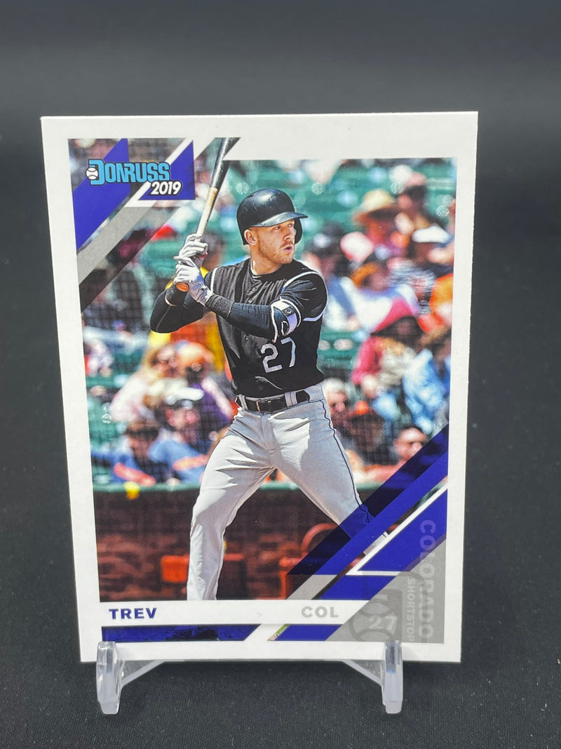 2019 PANINI DONRUSS - NICKNAME VARIANT - TREV - T. STORY -