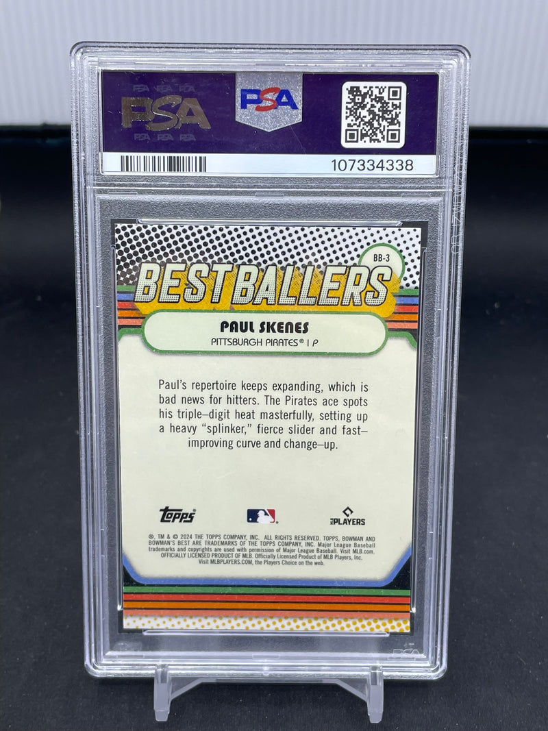 2024 TOPPS BOWMAN'S BEST - BEST BALLERS - P. SKENES -