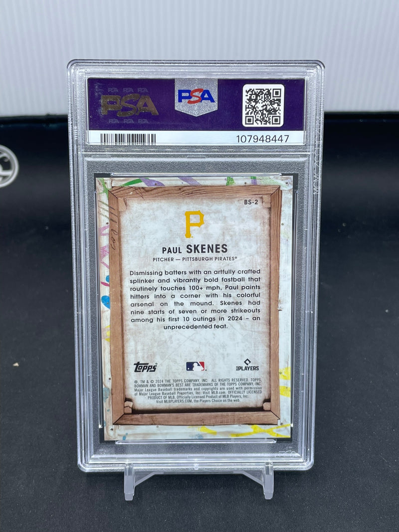 2024 TOPPS BOWMAN'S BEST - BOWMAN SHOWPIECES - P. SKENES -