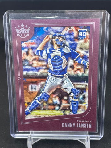 2019 PANINI DIAMOND KINGS - PLUM FRAMED - D. JENSEN - #120