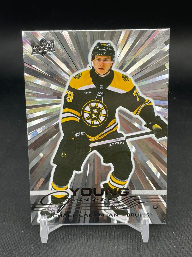 2025 UPPER DECK SERIES ONE - OUTBURST - YOUNG GUNS - M. CALLAHAN -