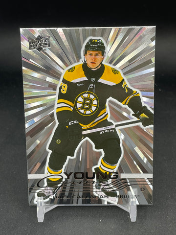 2025 UPPER DECK SERIES ONE - OUTBURST - YOUNG GUNS - M. CALLAHAN - #222 - RC