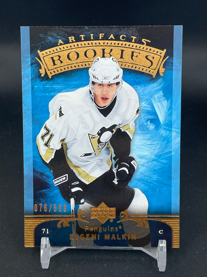 2006 UPPER DECK ARTIFACTS - ROOKIES - E. MALKIN - #254 - #'D/599 - RC