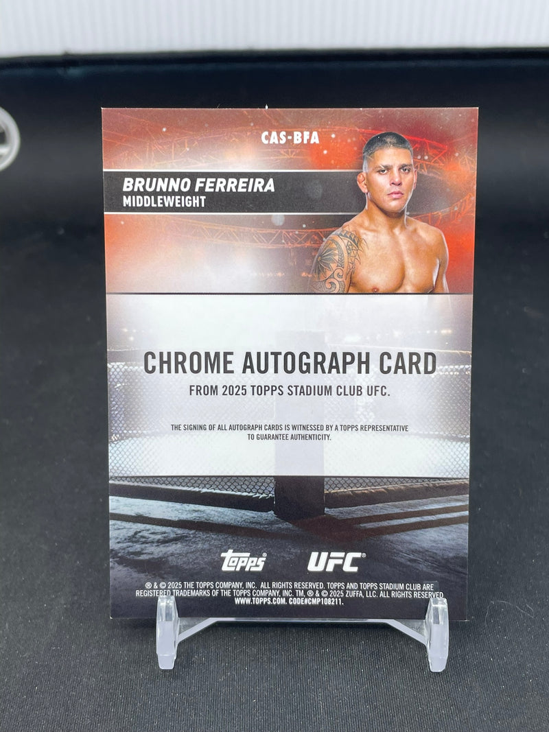 2025 TOPPS STADIUM CLUB - RED - B. FERREIRA - #CAS-BFA - #'D/50 - AUTOGRAPH