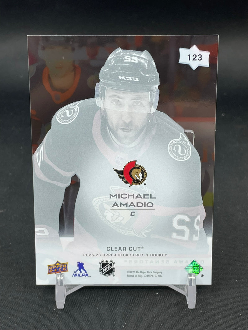 2025 UPPER DECK SERIES ONE - CLEAR CUT - SINGLES - SELECT YOUR PLAYER