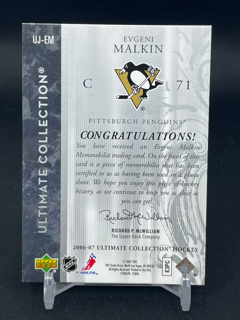 2006 UPPER DECK ULTIMATE - ULTIMATE JERSEYS - E. MALKIN -