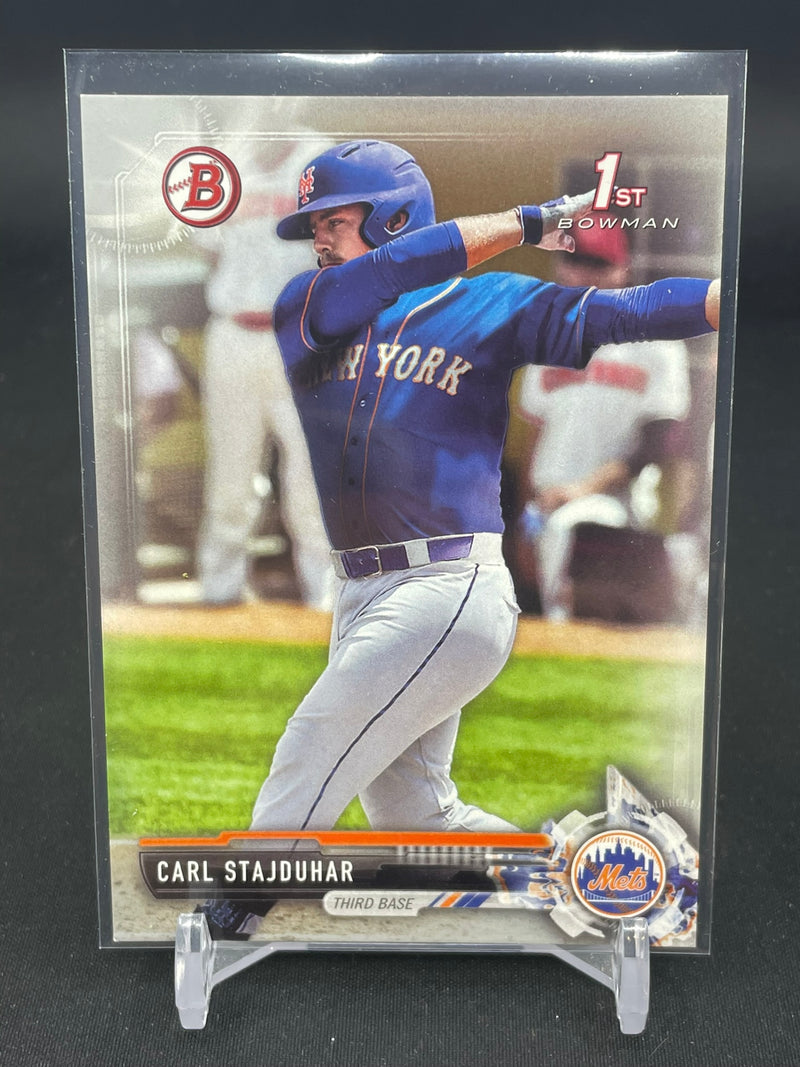2017 TOPPS BOWMAN DRAFT - SILVER - 1ST BOWMAN - C. STAJDUHAR - #BD-179 - #'D/499